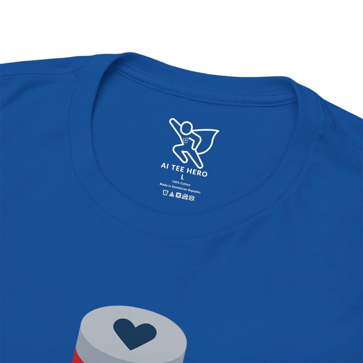 "Data is My Love Language" CW - 3 Casual Unisex Cotton T-Shirt, Tech Enthusiast Gift, Cute Data Lover Apparel, Geeky Gift for Him Her - AI Tee Hero