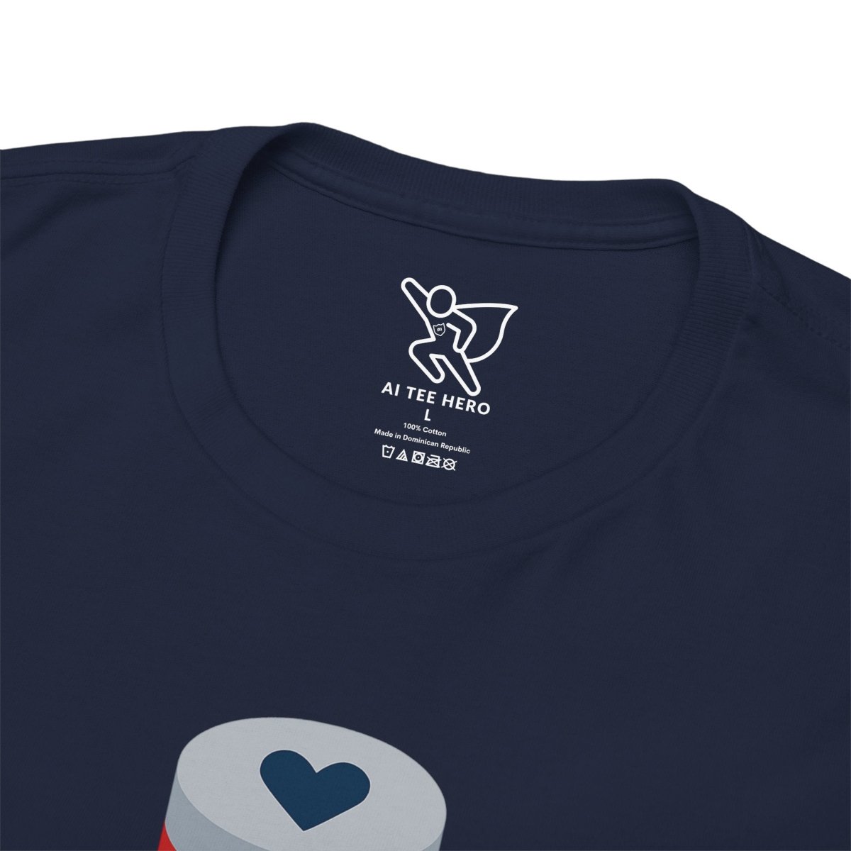 "Data is My Love Language" CW - 3 Casual Unisex Cotton T-Shirt, Tech Enthusiast Gift, Cute Data Lover Apparel, Geeky Gift for Him Her - AI Tee Hero