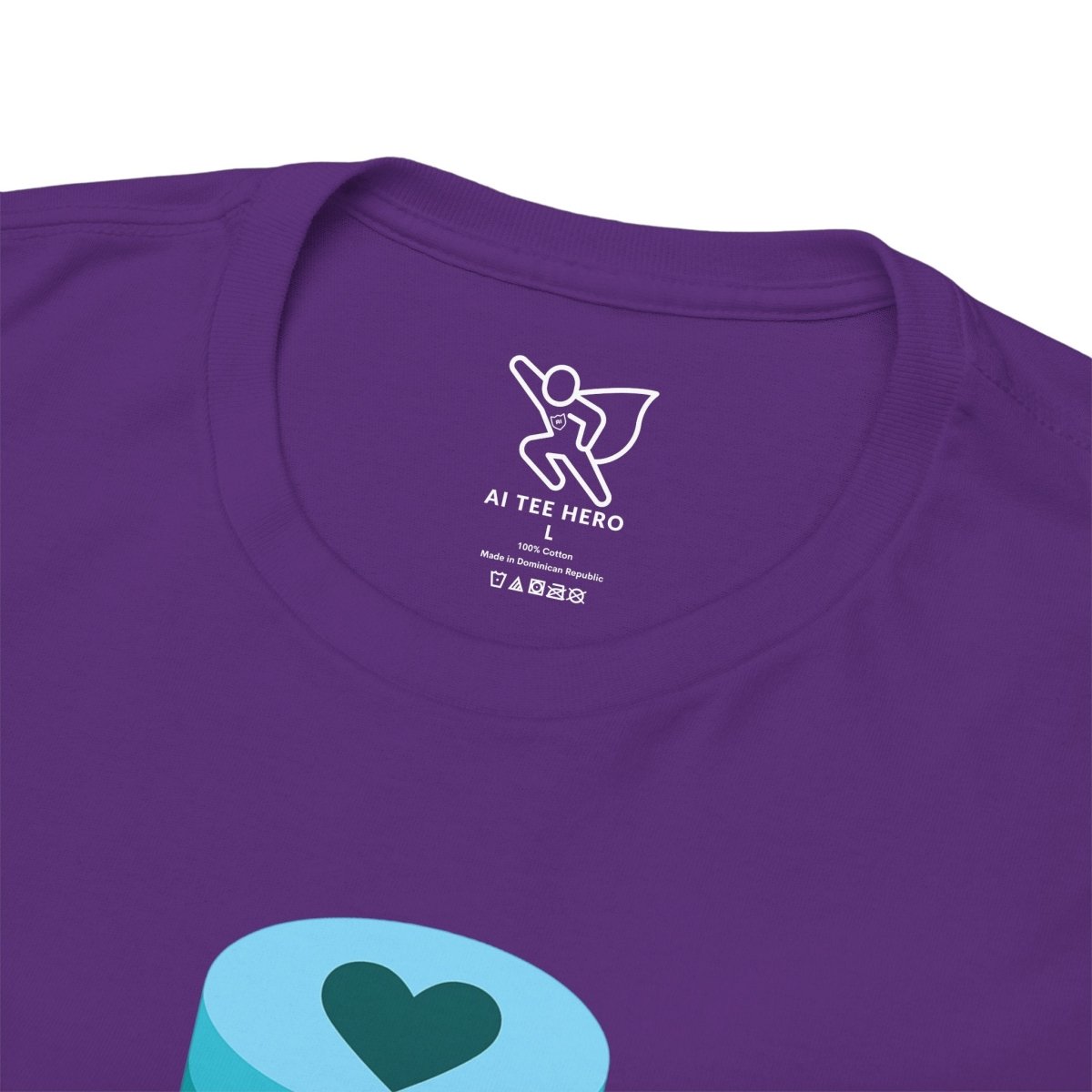 "Data is My Love Language" CW - 4 Casual Unisex Cotton T-Shirt, Tech Enthusiast Gift, Cute Data Lover Apparel, Geeky Gift for Him Her - AI Tee Hero