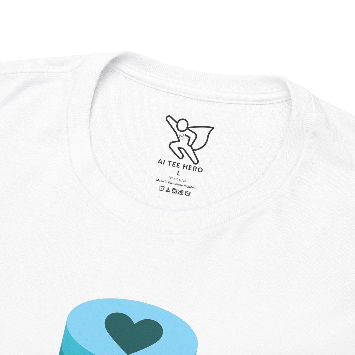 "Data is My Love Language" CW - 4 Casual Unisex Cotton T-Shirt, Tech Enthusiast Gift, Cute Data Lover Apparel, Geeky Gift for Him Her - AI Tee Hero