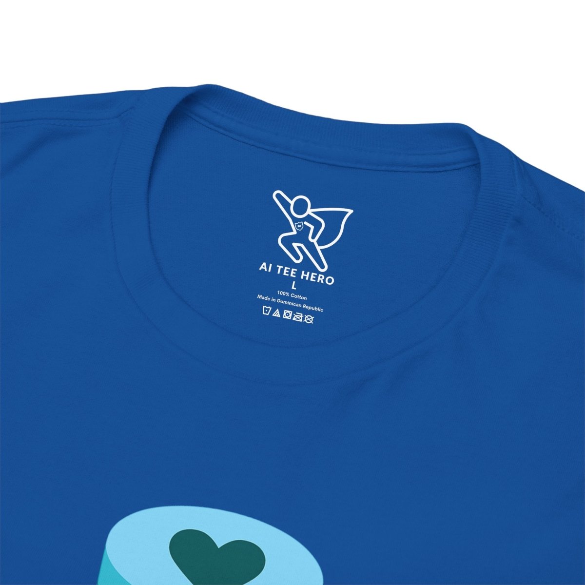 "Data is My Love Language" CW - 4 Casual Unisex Cotton T-Shirt, Tech Enthusiast Gift, Cute Data Lover Apparel, Geeky Gift for Him Her - AI Tee Hero