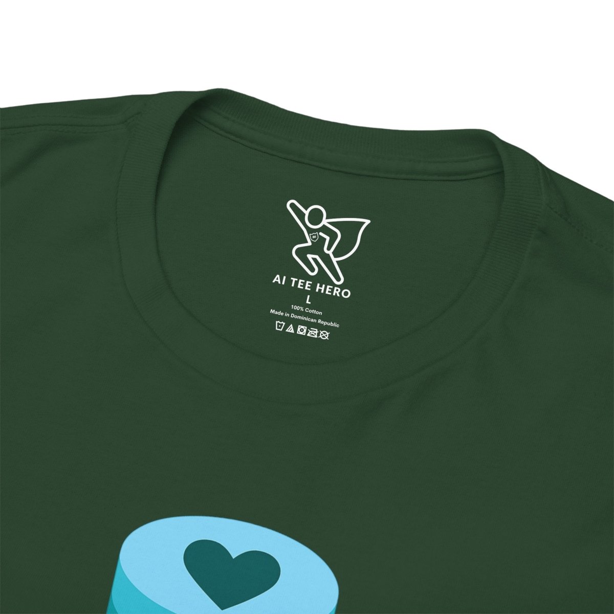 "Data is My Love Language" CW - 4 Casual Unisex Cotton T-Shirt, Tech Enthusiast Gift, Cute Data Lover Apparel, Geeky Gift for Him Her - AI Tee Hero