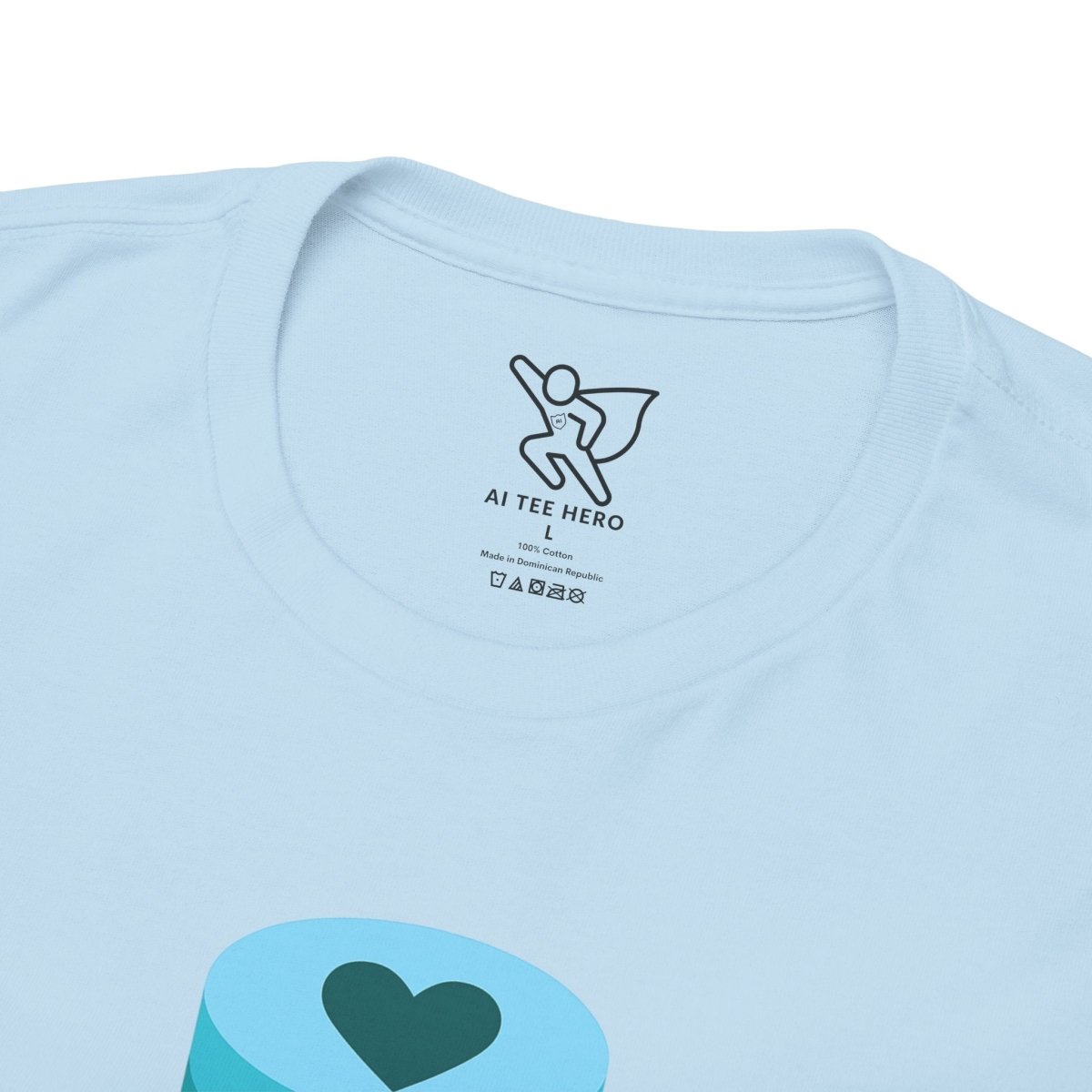 "Data is My Love Language" CW - 4 Casual Unisex Cotton T-Shirt, Tech Enthusiast Gift, Cute Data Lover Apparel, Geeky Gift for Him Her - AI Tee Hero