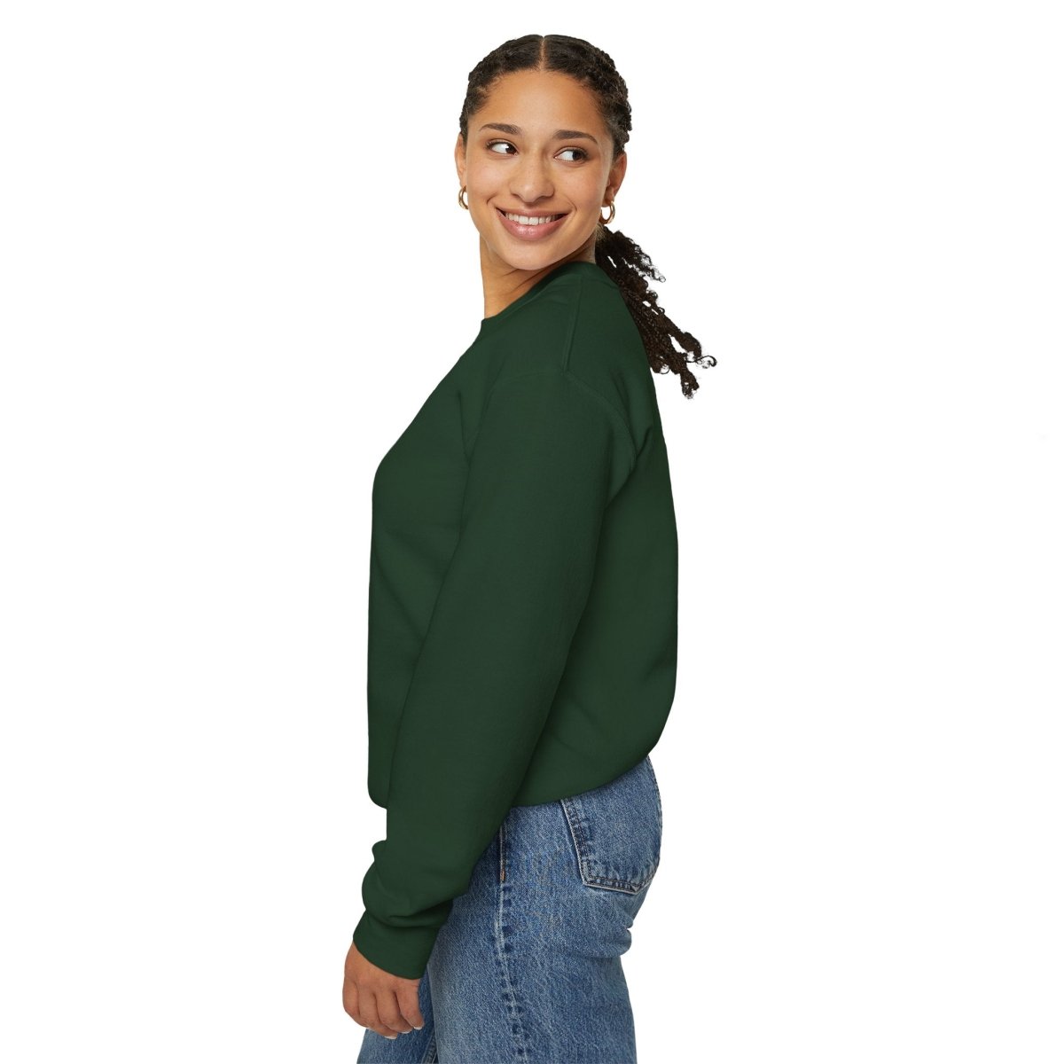 "Data is My Love Language" Sweatshirt - Unisex Crewneck for Tech Lovers, Casual Wear, Gift for Data Enthusiasts, Funny Programming Apparel - AI Tee Hero