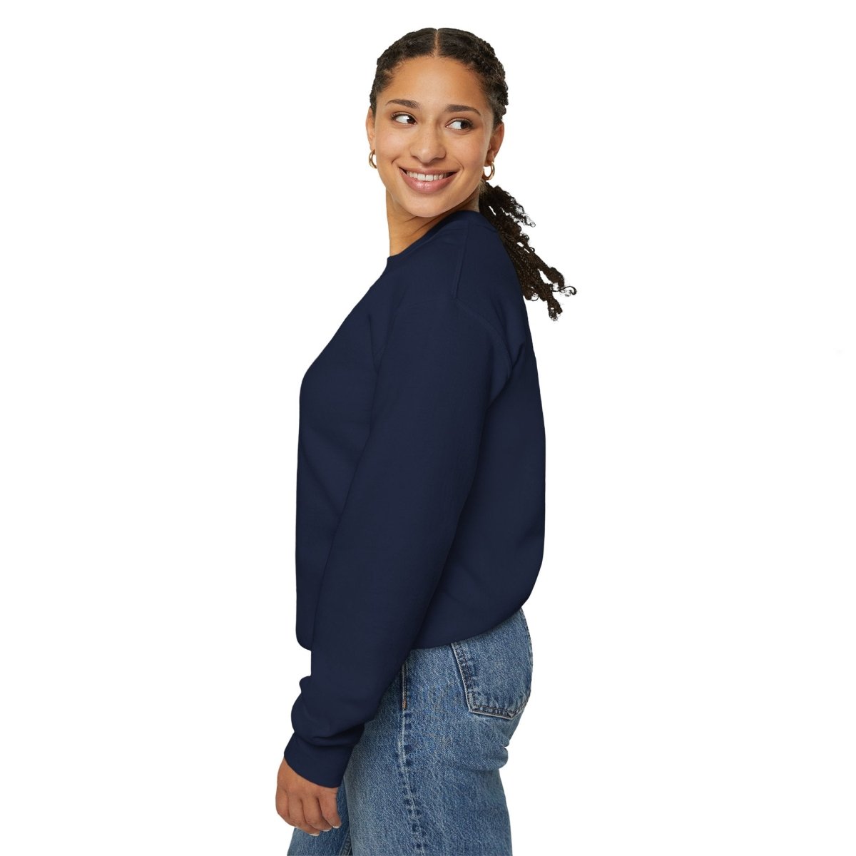 "Data is My Love Language" Sweatshirt - Unisex Crewneck for Tech Lovers, Casual Wear, Gift for Data Enthusiasts, Funny Programming Apparel - AI Tee Hero