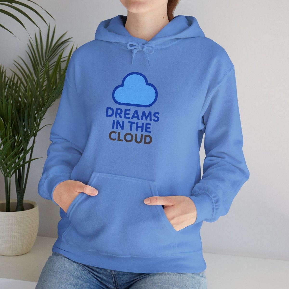 "Dreams In the Cloud" Cozy Hoodie, Perfect for Dreamers, Unisex Pullovers, Gift for Soul Searchers, Cloud - Themed Apparel - AI Tee Hero