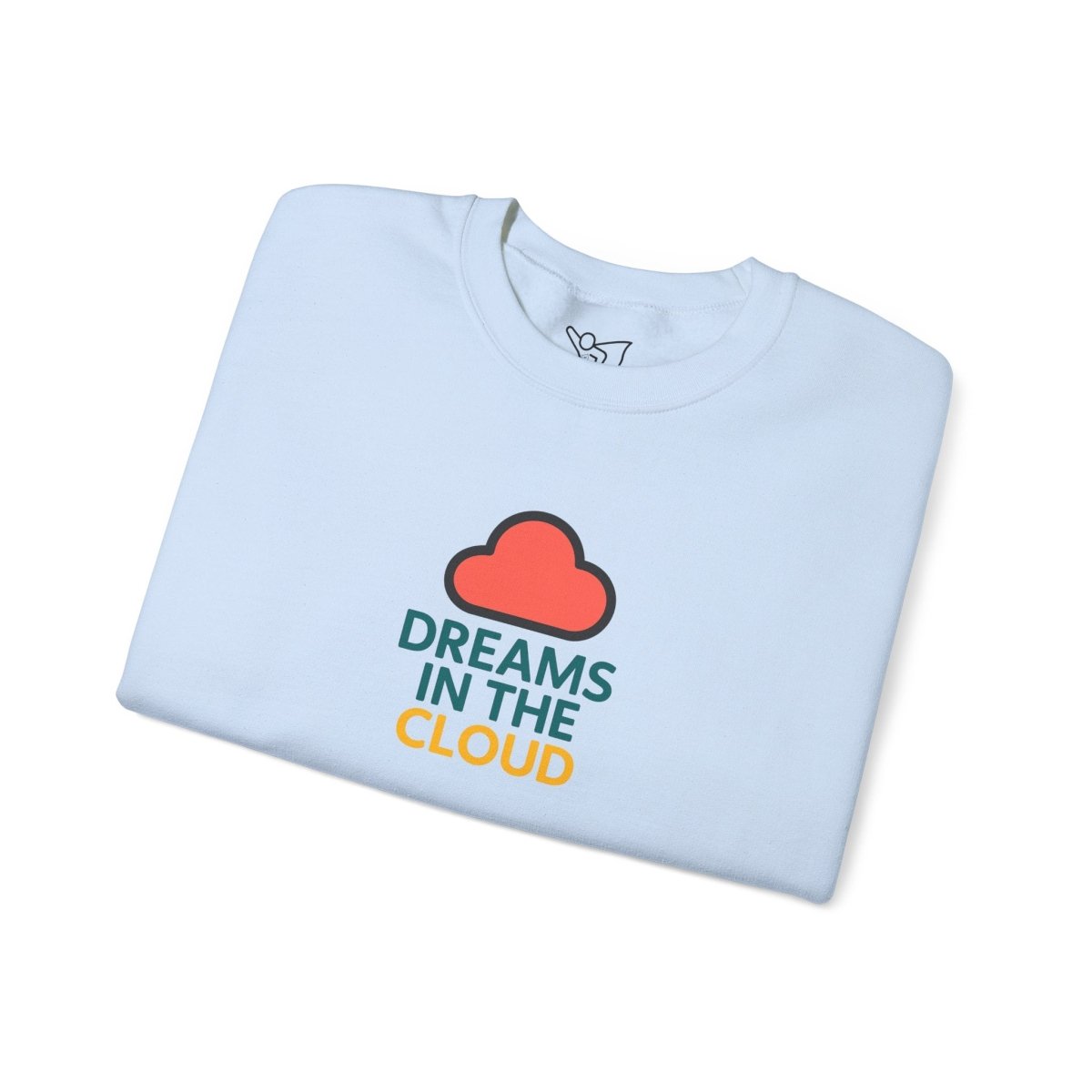 "Dreams in the Cloud" Sweatshirt, Cozy Unisex Crewneck, Comfortable Gift for Dreamers, Everyday Wear, Casual Style - AI Tee Hero