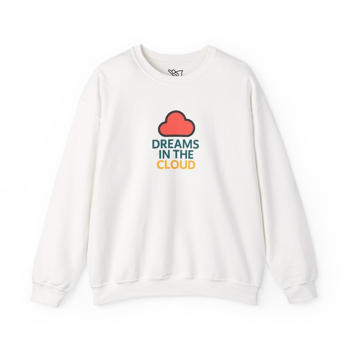 "Dreams in the Cloud" Sweatshirt, Cozy Unisex Crewneck, Comfortable Gift for Dreamers, Everyday Wear, Casual Style - AI Tee Hero