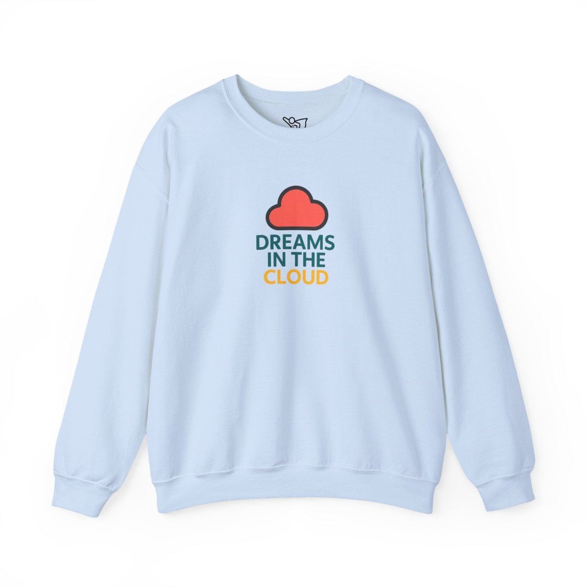 "Dreams in the Cloud" Sweatshirt, Cozy Unisex Crewneck, Comfortable Gift for Dreamers, Everyday Wear, Casual Style - AI Tee Hero