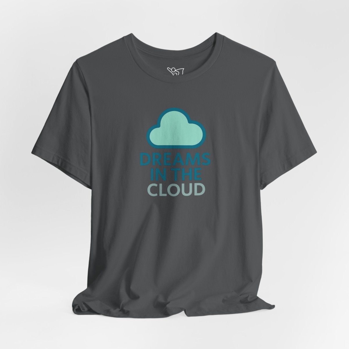"Dreams in the Cloud" Unisex Tee, Cozy Cloud T-Shirt, Motivational Short Sleeve Shirt, Birthday Gift, Dreamy Casual Wear - AI Tee Hero