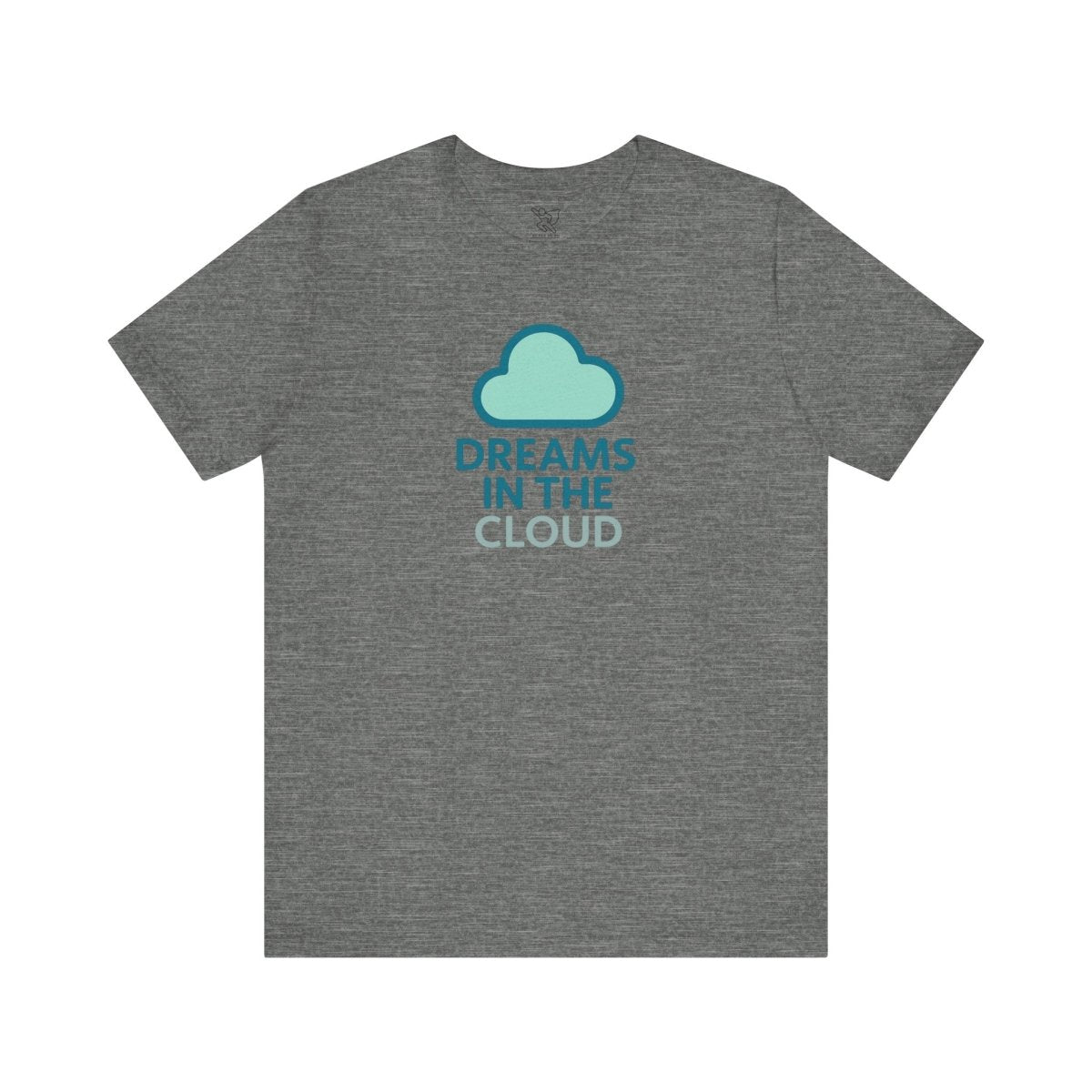 "Dreams in the Cloud" Unisex Tee, Cozy Cloud T-Shirt, Motivational Short Sleeve Shirt, Birthday Gift, Dreamy Casual Wear - AI Tee Hero