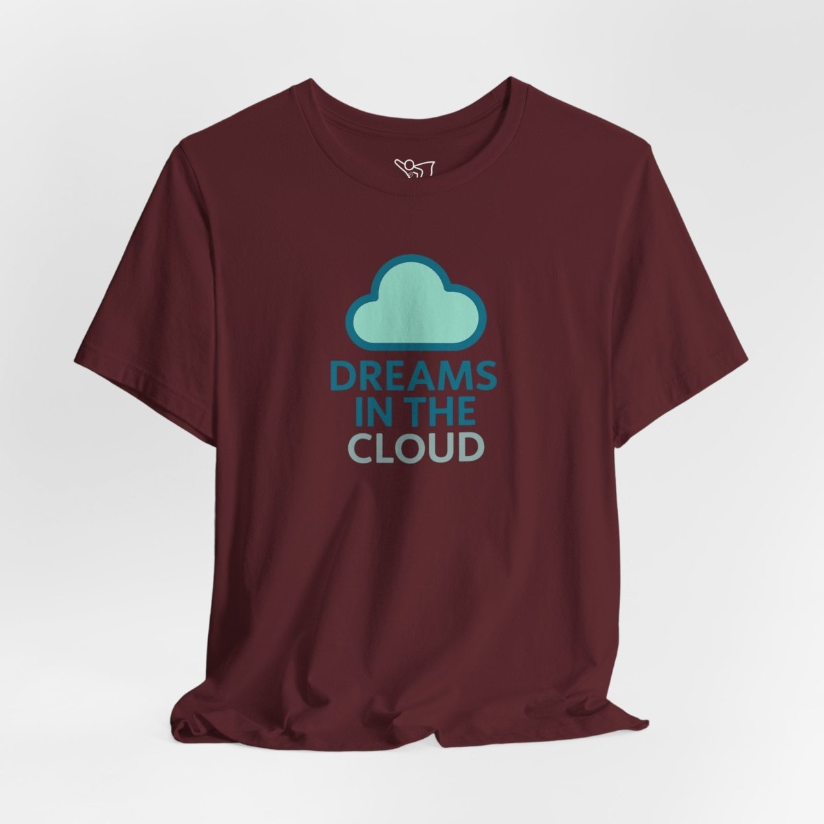 "Dreams in the Cloud" Unisex Tee, Cozy Cloud T-Shirt, Motivational Short Sleeve Shirt, Birthday Gift, Dreamy Casual Wear - AI Tee Hero