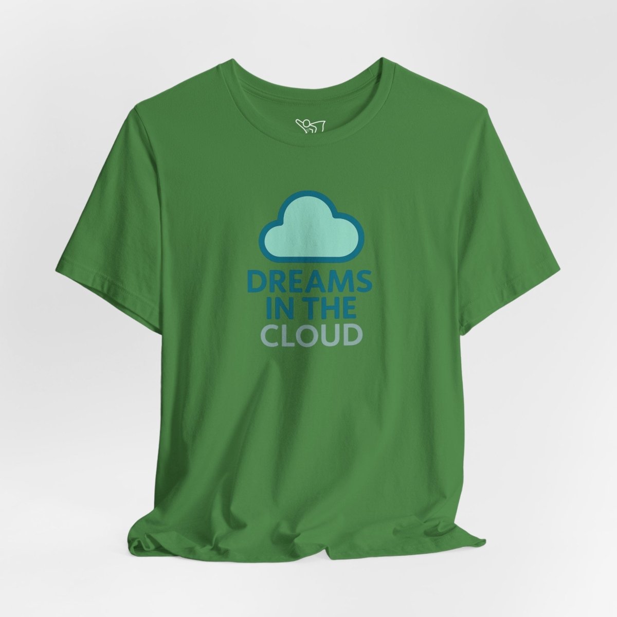 "Dreams in the Cloud" Unisex Tee, Cozy Cloud T-Shirt, Motivational Short Sleeve Shirt, Birthday Gift, Dreamy Casual Wear - AI Tee Hero