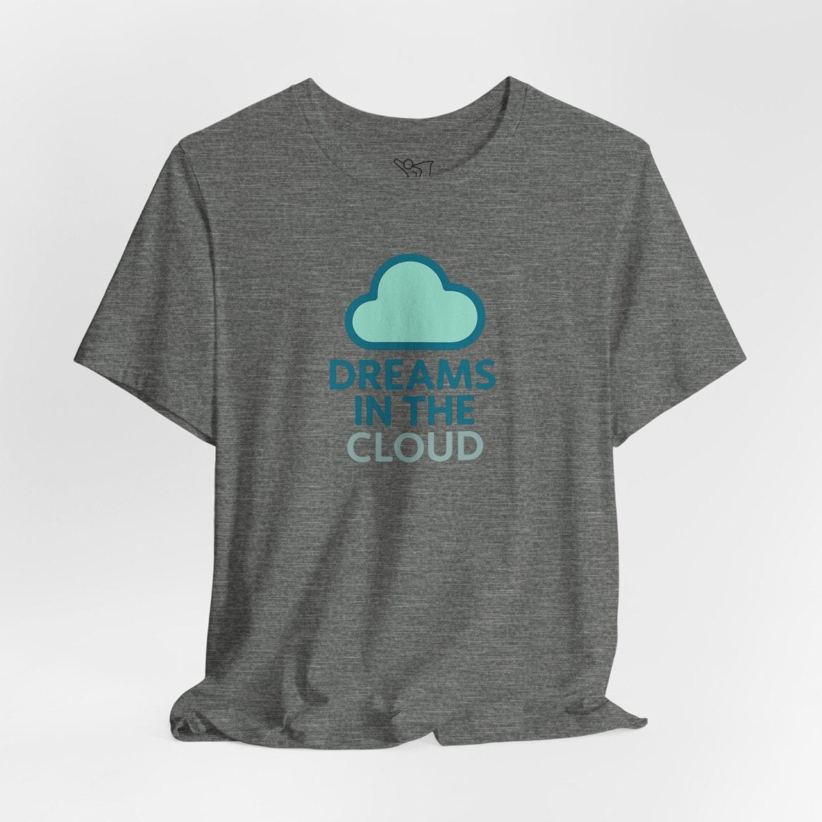 "Dreams in the Cloud" Unisex Tee, Cozy Cloud T-Shirt, Motivational Short Sleeve Shirt, Birthday Gift, Dreamy Casual Wear - AI Tee Hero