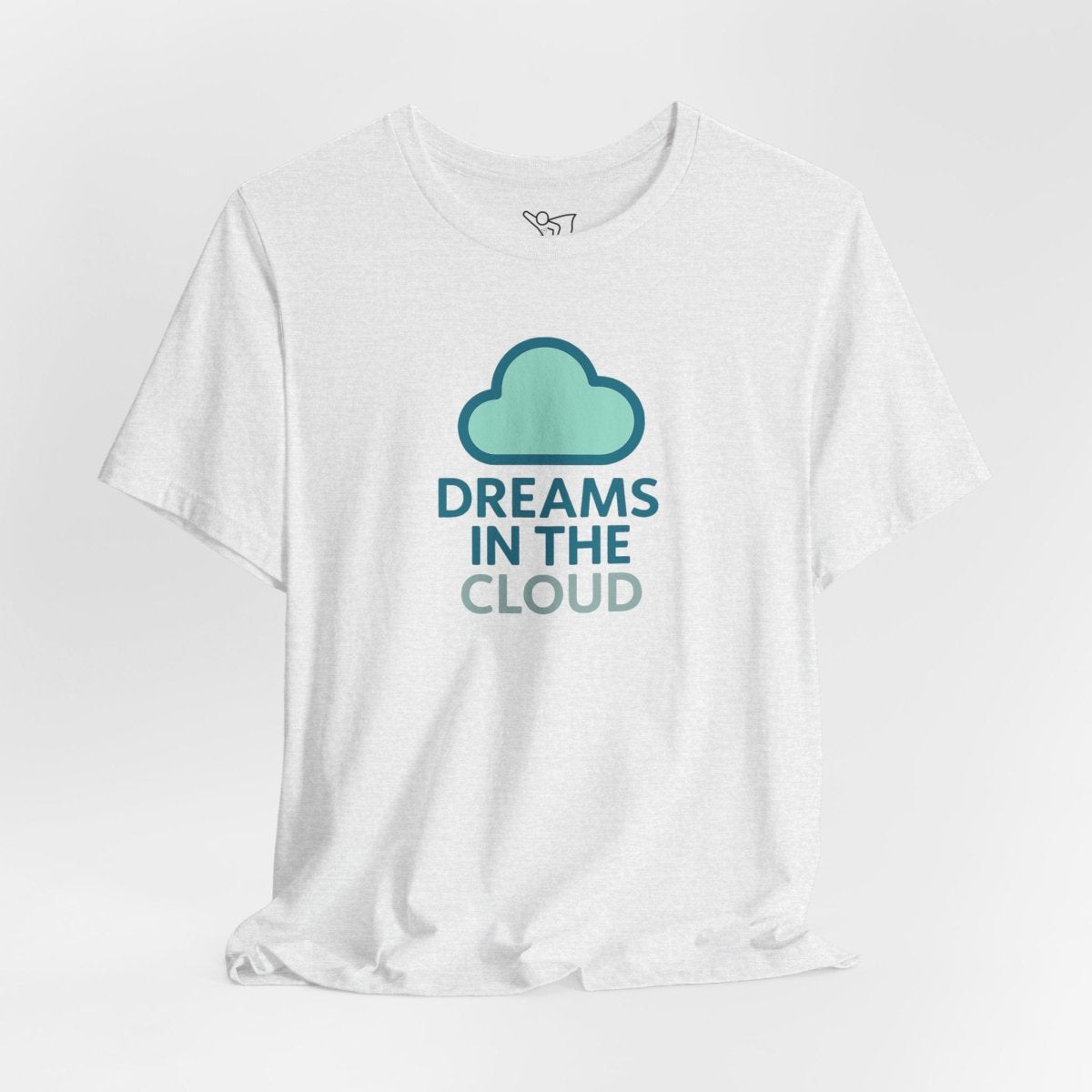 "Dreams in the Cloud" Unisex Tee, Cozy Cloud T-Shirt, Motivational Short Sleeve Shirt, Birthday Gift, Dreamy Casual Wear - AI Tee Hero