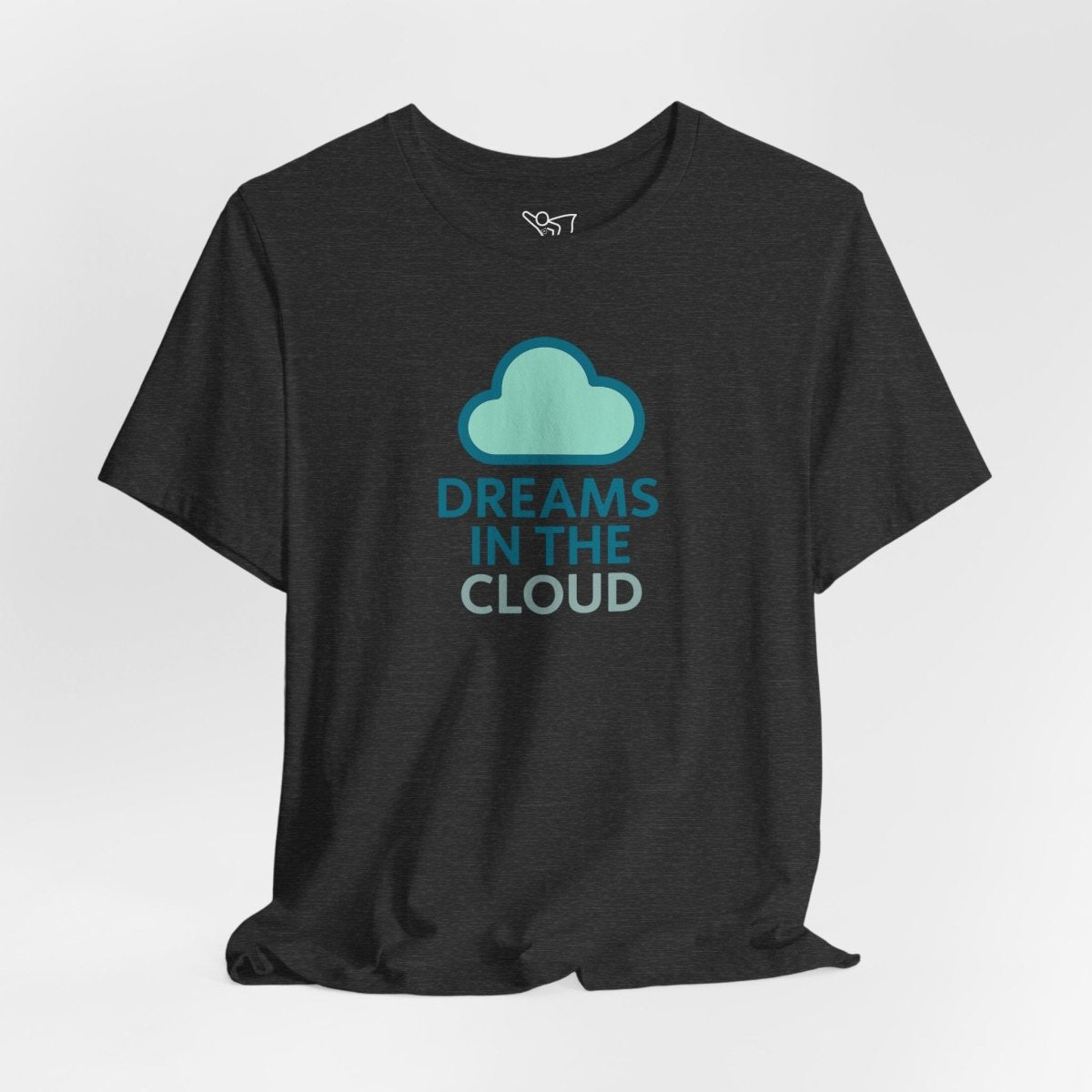 "Dreams in the Cloud" Unisex Tee, Cozy Cloud T-Shirt, Motivational Short Sleeve Shirt, Birthday Gift, Dreamy Casual Wear - AI Tee Hero