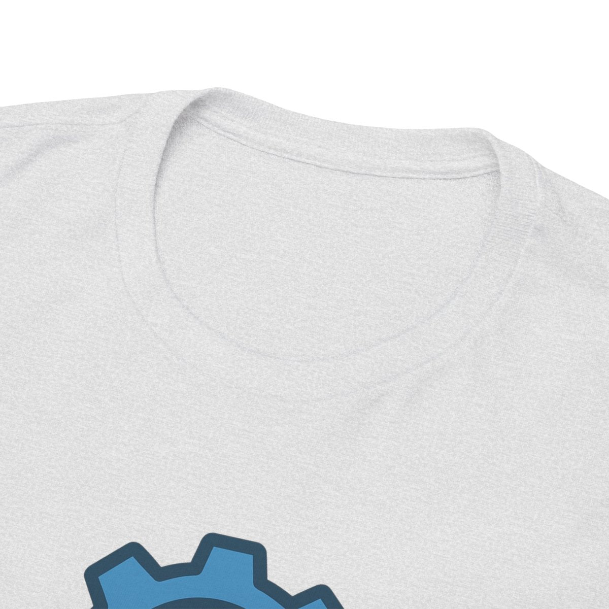 "Engineered for Love" Unisex Heavy Cotton Tee, Gift for Him/Her, Valentine's Day Shirt, Casual Wear CW - 2 Blue - AI Tee Hero