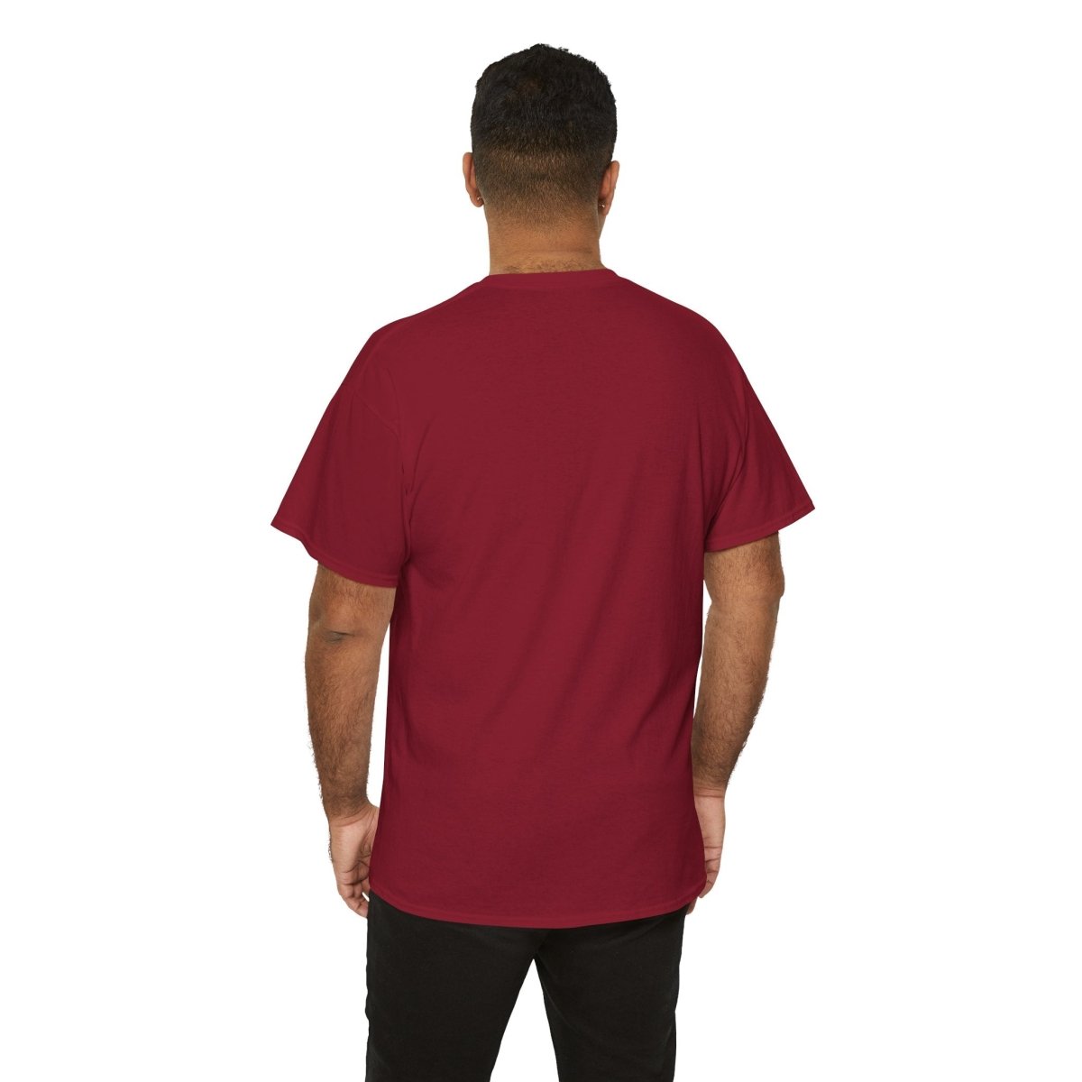 "Engineered for Love" Unisex Heavy Cotton Tee, Gift for Him/Her, Valentine's Day Shirt, Casual Wear CW - 2 Blue - AI Tee Hero