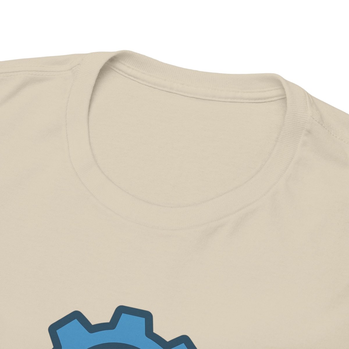 "Engineered for Love" Unisex Heavy Cotton Tee, Gift for Him/Her, Valentine's Day Shirt, Casual Wear CW - 2 Blue - AI Tee Hero