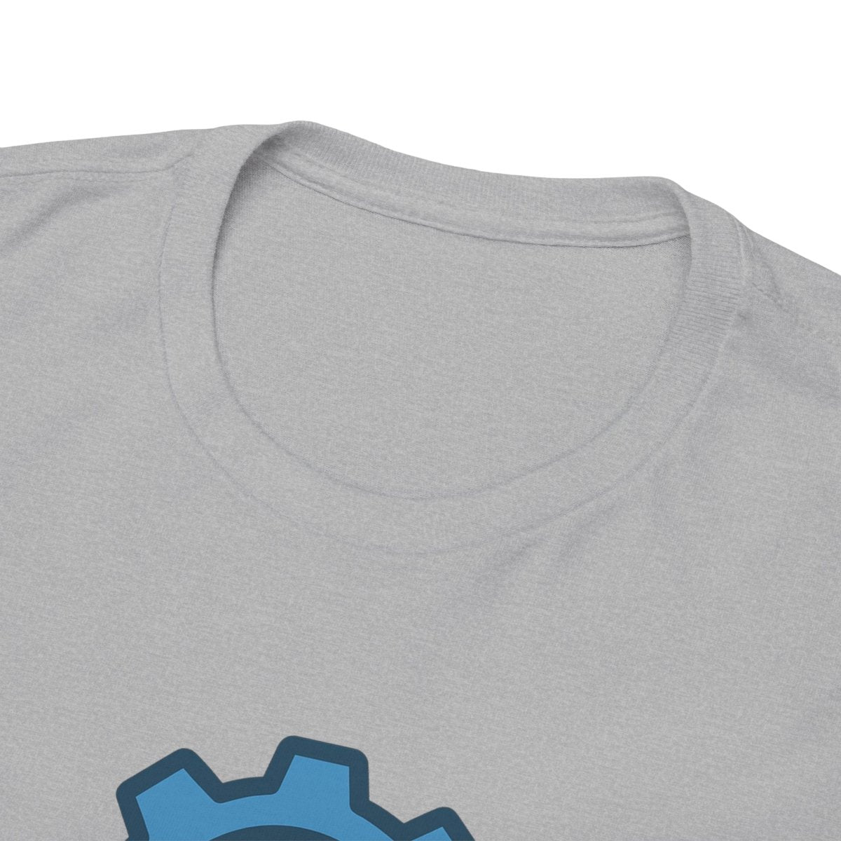"Engineered for Love" Unisex Heavy Cotton Tee, Gift for Him/Her, Valentine's Day Shirt, Casual Wear CW - 2 Blue - AI Tee Hero