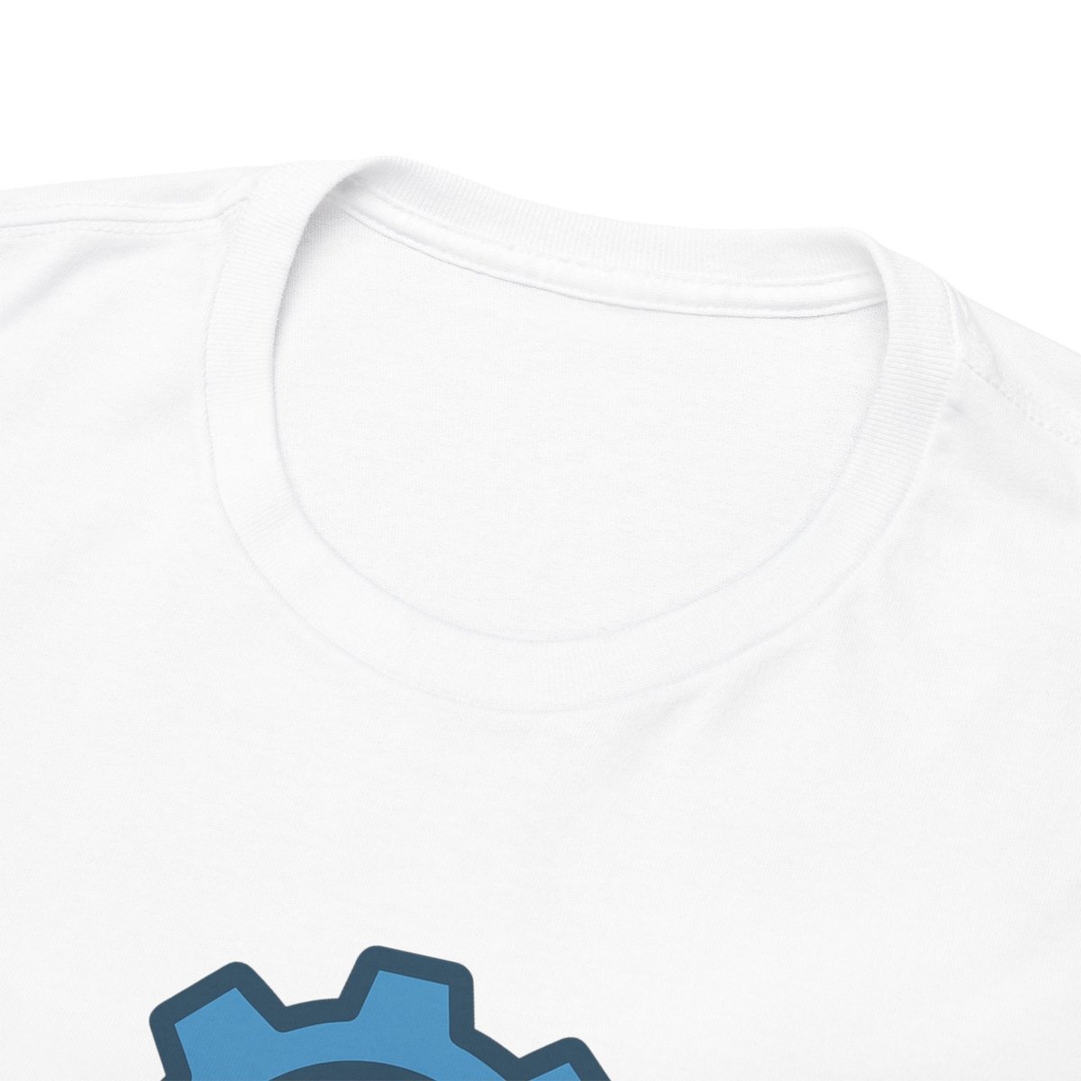 "Engineered for Love" Unisex Heavy Cotton Tee, Gift for Him/Her, Valentine's Day Shirt, Casual Wear CW - 2 Blue - AI Tee Hero