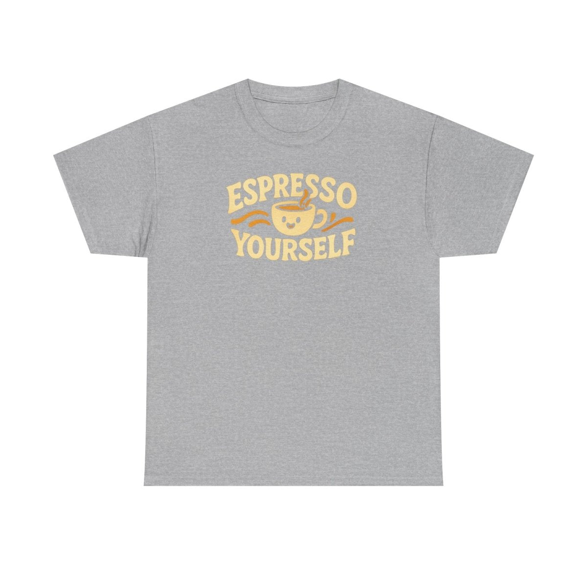 Espresso Yourself Unisex Cotton Tee, Coffee Lover Gift, Casual Wear, Fun T-Shirt, Espresso Themed Apparel - AI Tee Hero