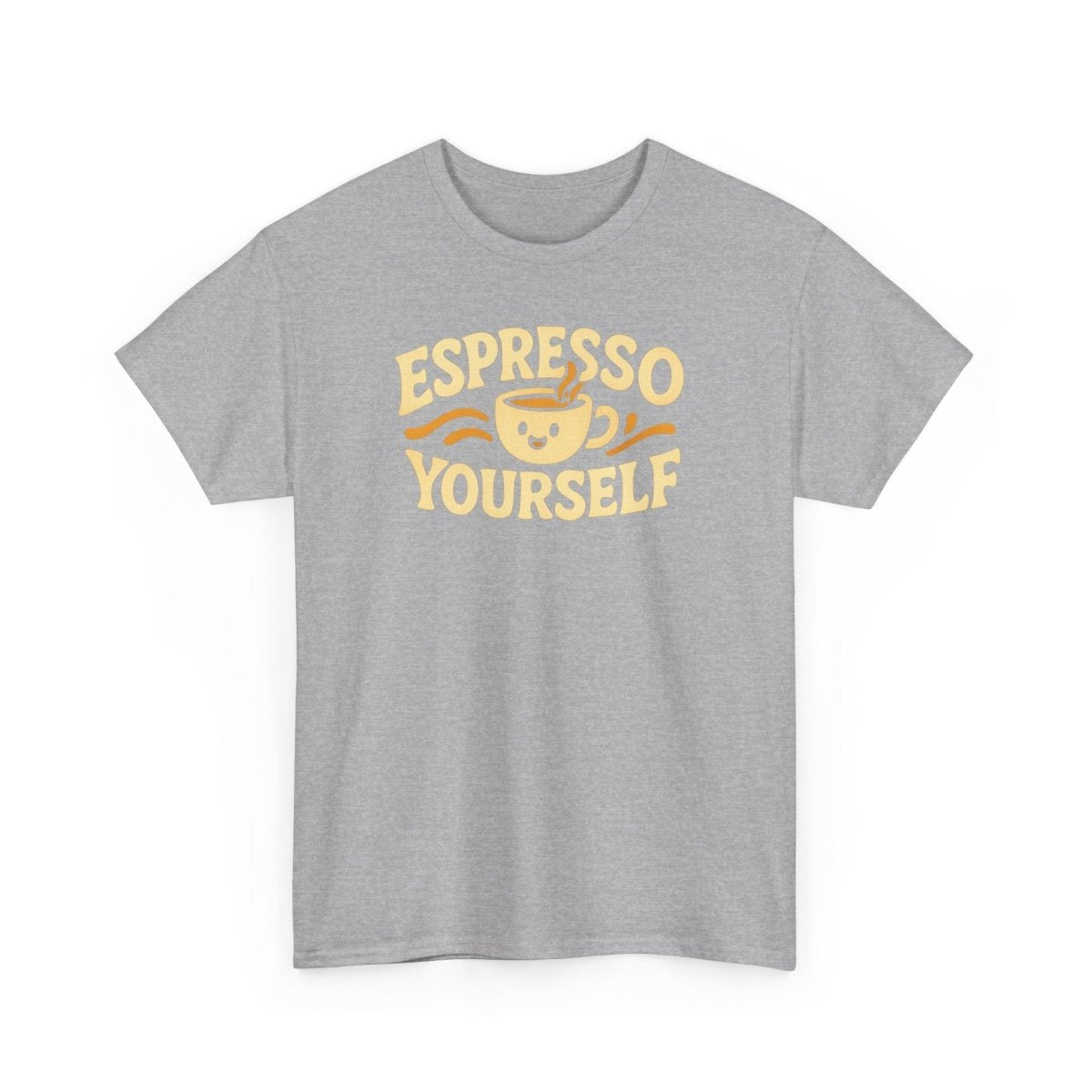 Espresso Yourself Unisex Cotton Tee, Coffee Lover Gift, Casual Wear, Fun T-Shirt, Espresso Themed Apparel - AI Tee Hero