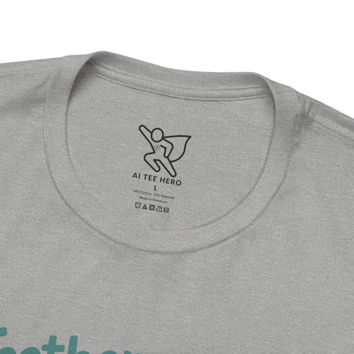 "Featherweight Stress" Unisex Tee, Funny Graphic T-Shirt, Relaxation Shirt, Gift for Mental Health Awareness, Cute Casual Wear - MINDSet Collection - AI Tee Hero