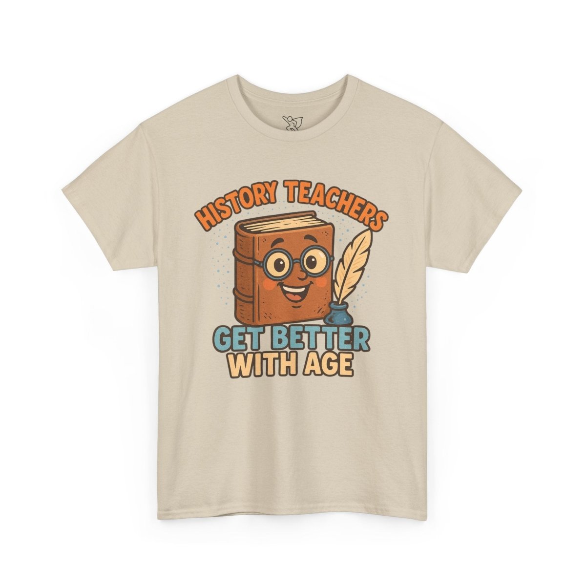 "History Teachers Get Better with Age" Unisex Tee, Cute Teacher Gift, Educational Shirt, Back to School, History Lover's Apparel - AI Tee Hero