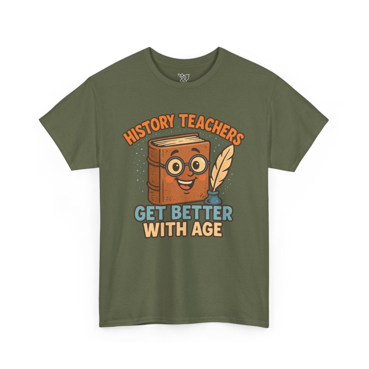 "History Teachers Get Better with Age" Unisex Tee, Cute Teacher Gift, Educational Shirt, Back to School, History Lover's Apparel - AI Tee Hero