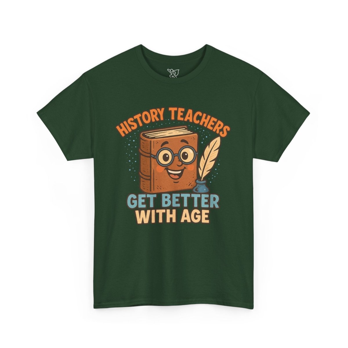 "History Teachers Get Better with Age" Unisex Tee, Cute Teacher Gift, Educational Shirt, Back to School, History Lover's Apparel - AI Tee Hero