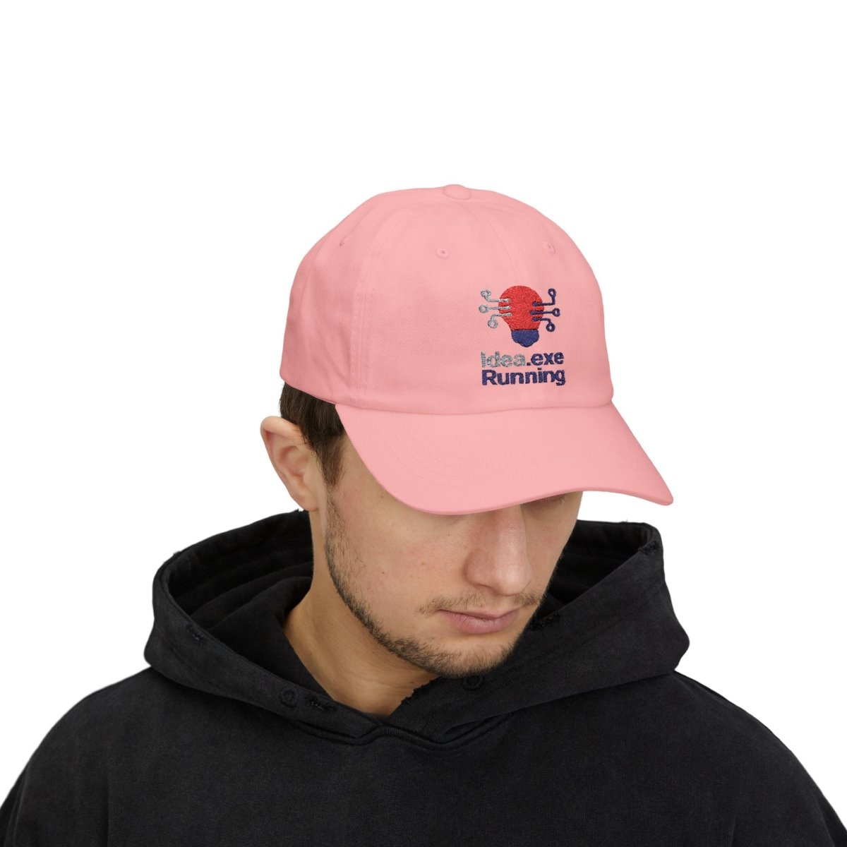 "Idea.exe Running" Classic Dad Cap with Fun Running Design - Perfect Gift for Runners, Sports Events, Casual Wear, Father's Day, and Outdoor Activities - AI Tee Hero