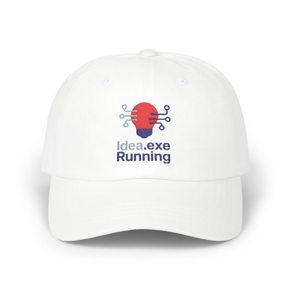 "Idea.exe Running" Classic Dad Cap with Fun Running Design - Perfect Gift for Runners, Sports Events, Casual Wear, Father's Day, and Outdoor Activities - AI Tee Hero
