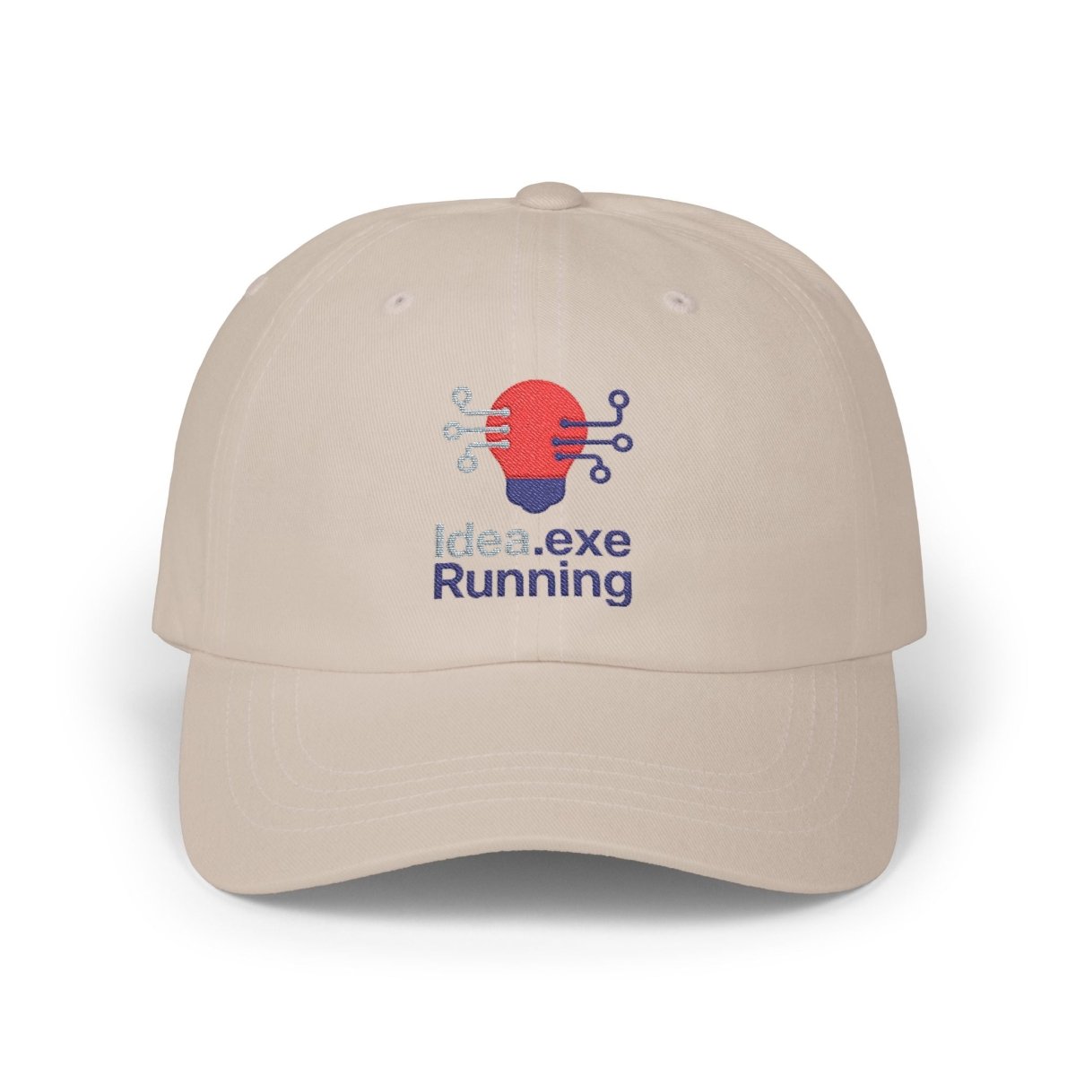 "Idea.exe Running" Classic Dad Cap with Fun Running Design - Perfect Gift for Runners, Sports Events, Casual Wear, Father's Day, and Outdoor Activities - AI Tee Hero