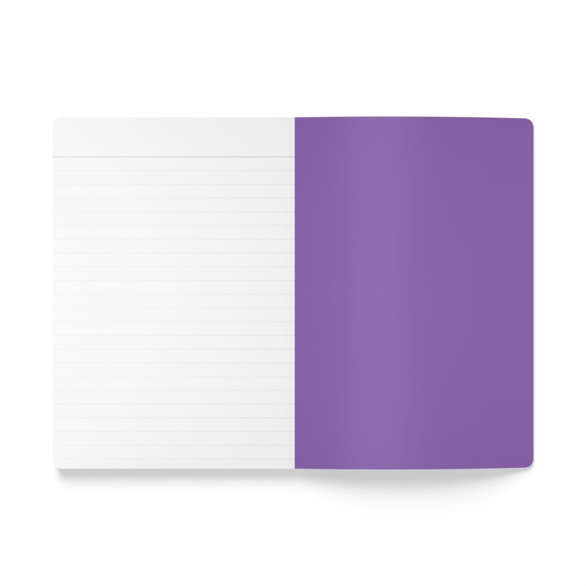 "Idea.exe Running" Tech - Inspired Softcover Journal for Creative Minds, Idea Journal, Writing Notebook, Gift for Students, Purple Notepad, Office Supplies - AI Tee Hero