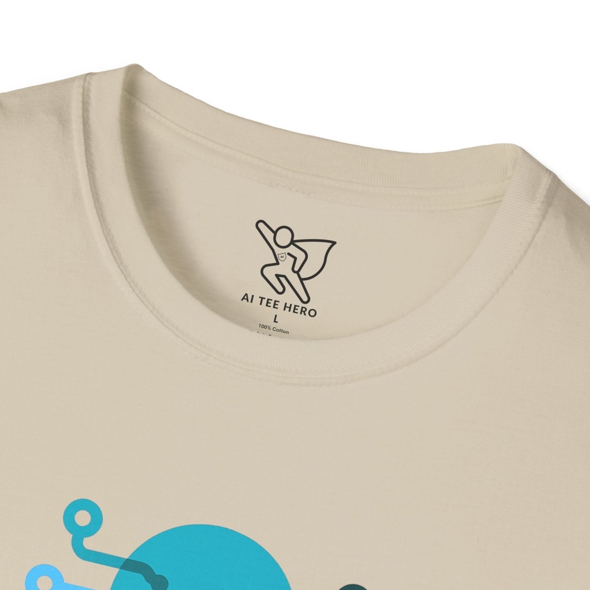 "Idea.exe Running" Tech - Inspired Unisex Softstyle T-Shirt, Geek Humor Tee, Casual Everyday Wear, Gift for Programmers, Unique Tech Gifts, Funny Coding Shirt CW - 1 Teal - AI Tee Hero
