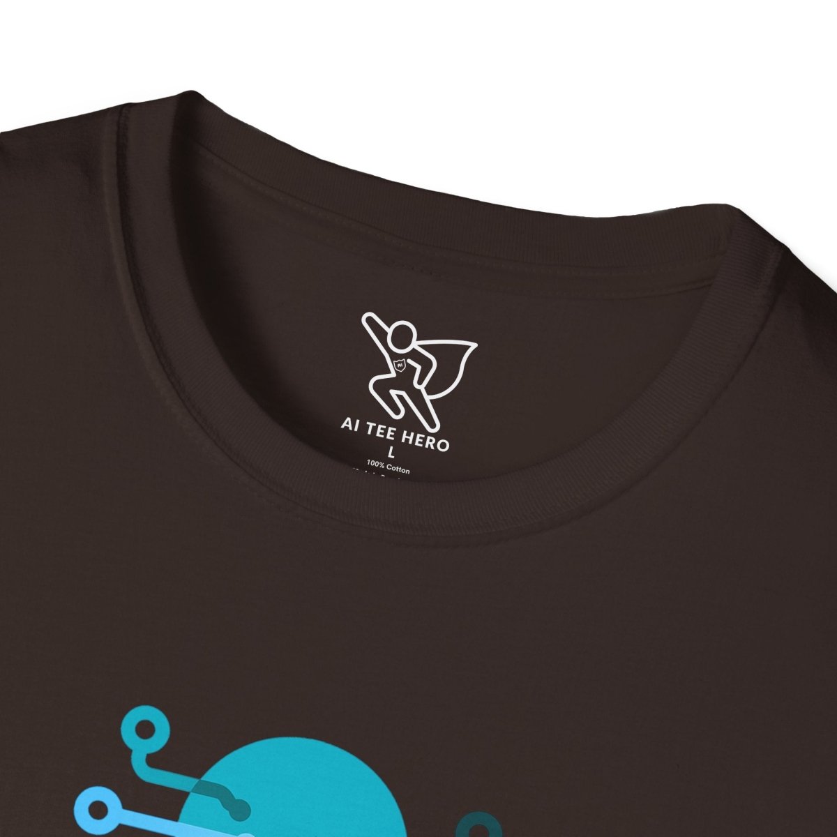 "Idea.exe Running" Tech - Inspired Unisex Softstyle T-Shirt, Geek Humor Tee, Casual Everyday Wear, Gift for Programmers, Unique Tech Gifts, Funny Coding Shirt CW - 1 Teal - AI Tee Hero