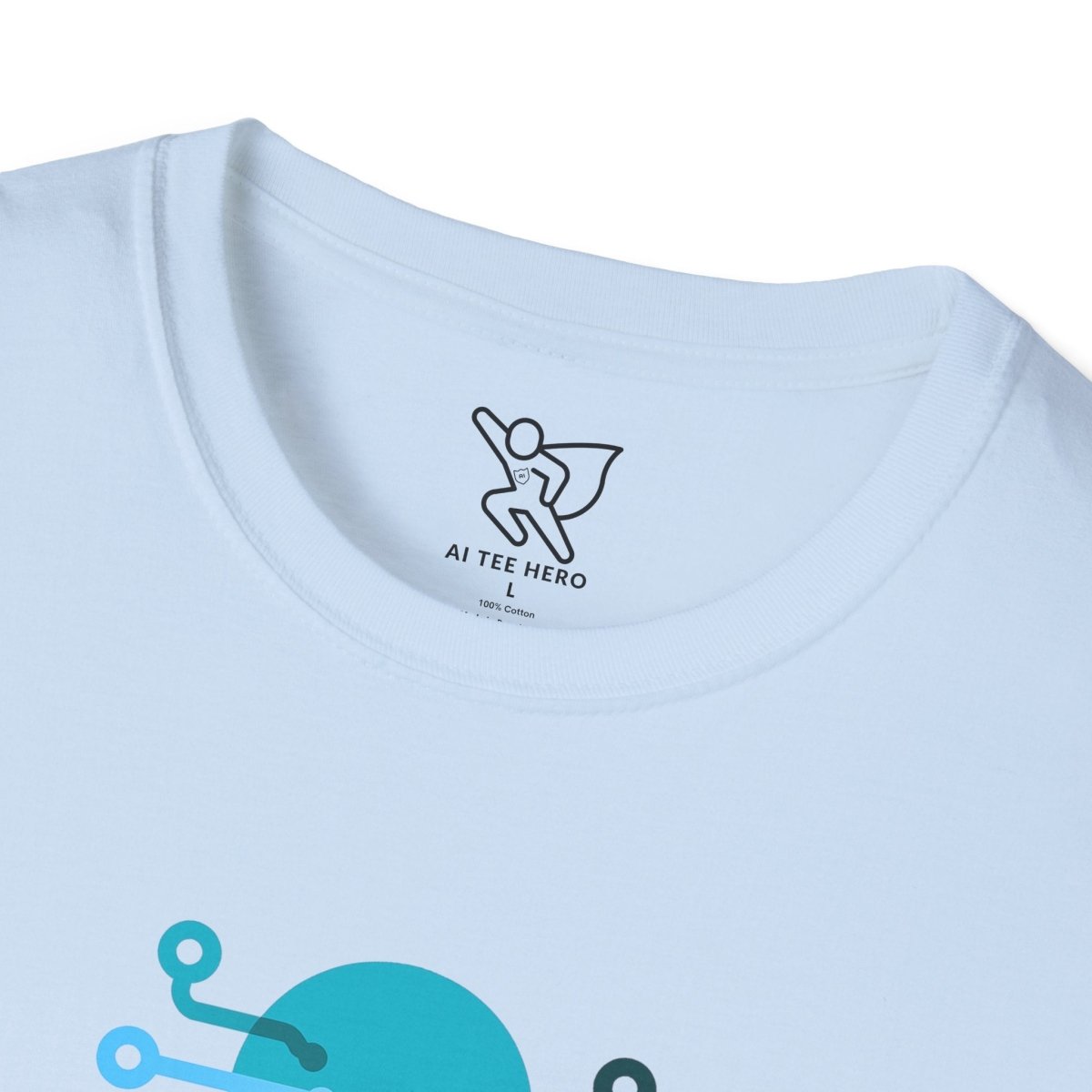 "Idea.exe Running" Tech - Inspired Unisex Softstyle T-Shirt, Geek Humor Tee, Casual Everyday Wear, Gift for Programmers, Unique Tech Gifts, Funny Coding Shirt CW - 1 Teal - AI Tee Hero