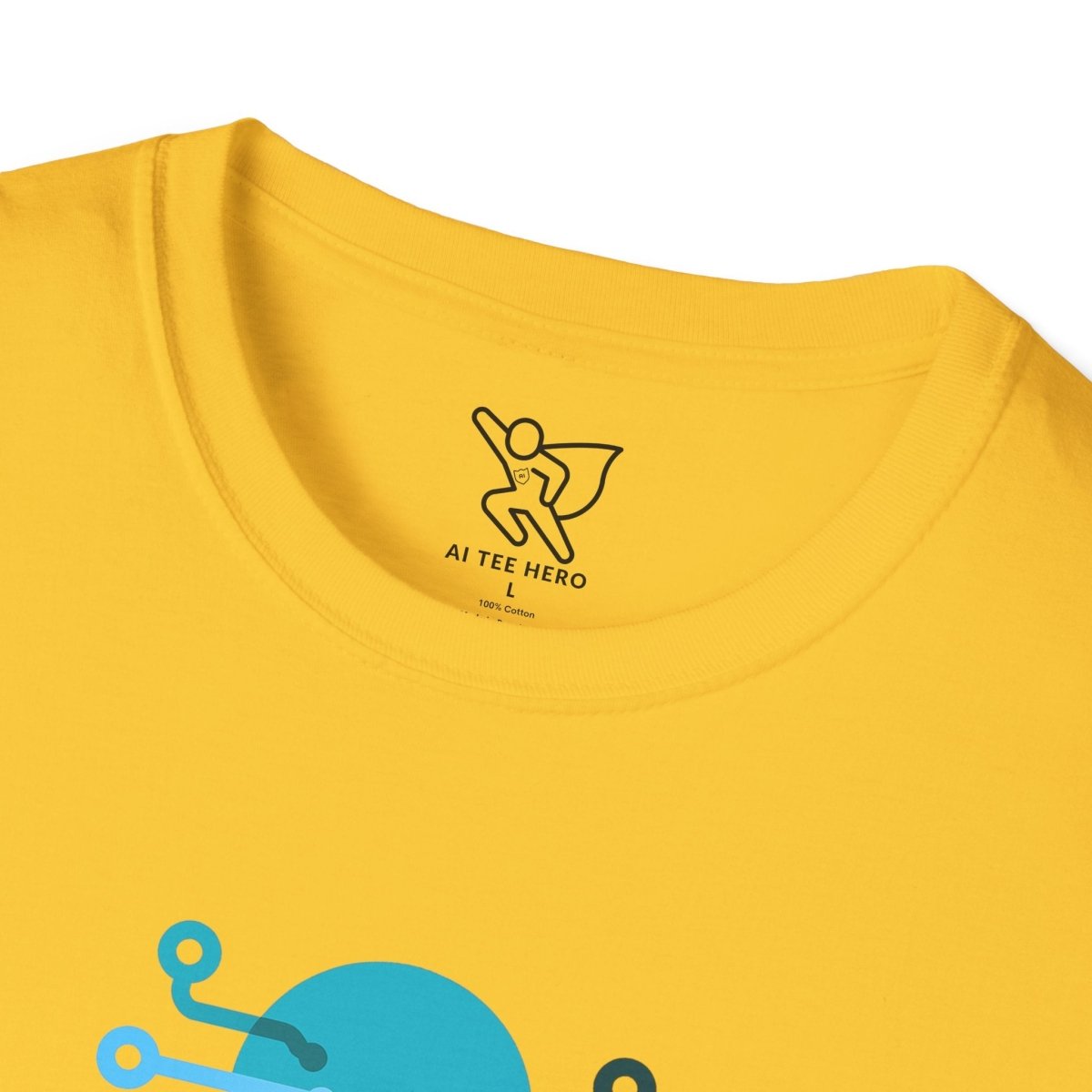 "Idea.exe Running" Tech - Inspired Unisex Softstyle T-Shirt, Geek Humor Tee, Casual Everyday Wear, Gift for Programmers, Unique Tech Gifts, Funny Coding Shirt CW - 1 Teal - AI Tee Hero
