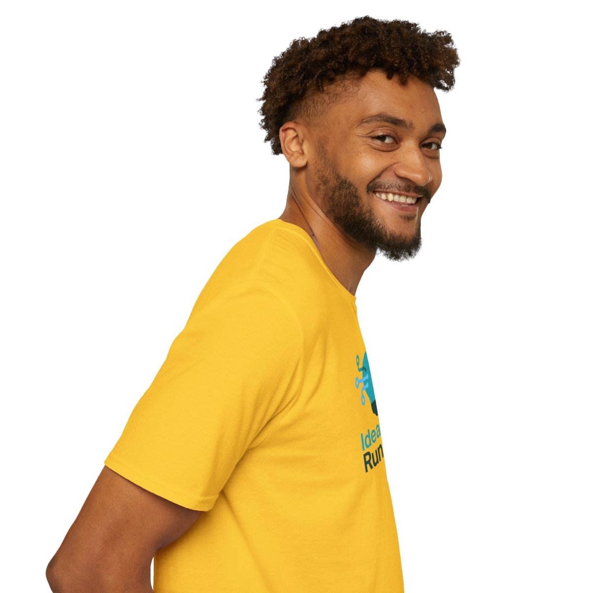 "Idea.exe Running" Tech - Inspired Unisex Softstyle T-Shirt, Geek Humor Tee, Casual Everyday Wear, Gift for Programmers, Unique Tech Gifts, Funny Coding Shirt CW - 1 Teal - AI Tee Hero