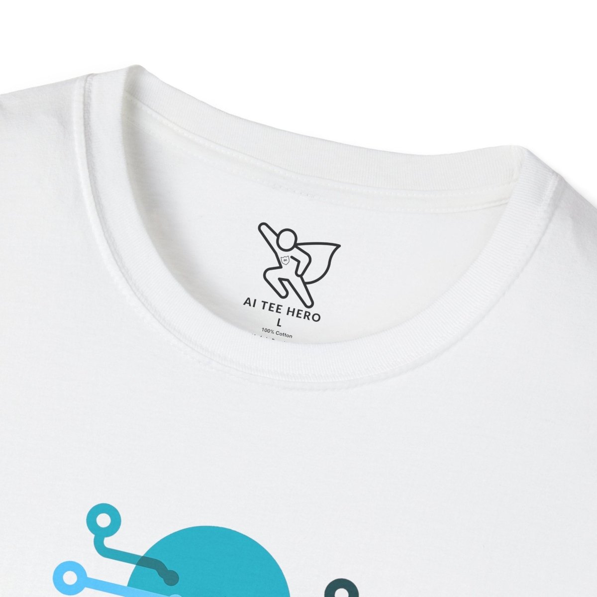 "Idea.exe Running" Tech - Inspired Unisex Softstyle T-Shirt, Geek Humor Tee, Casual Everyday Wear, Gift for Programmers, Unique Tech Gifts, Funny Coding Shirt CW - 1 Teal - AI Tee Hero