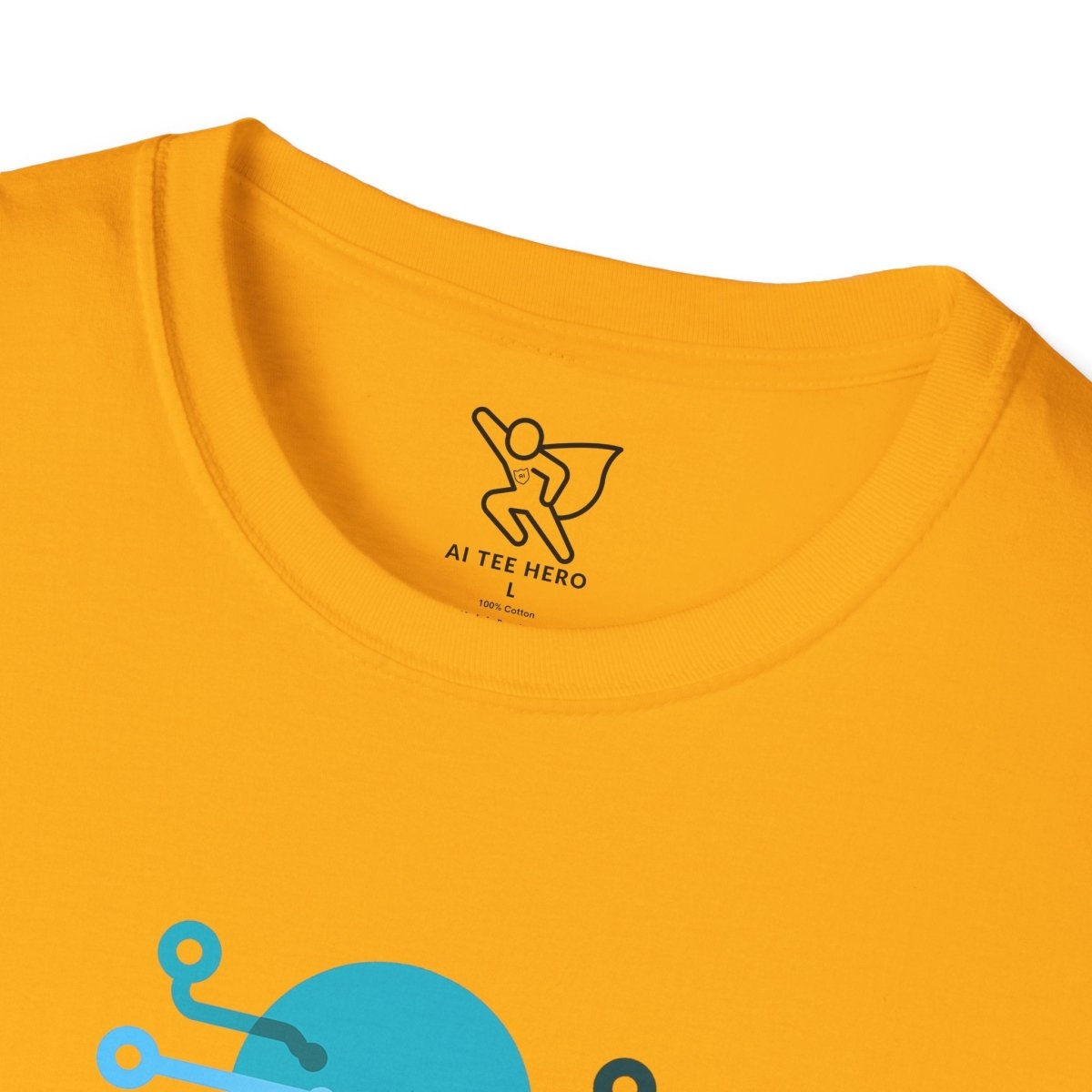 "Idea.exe Running" Tech - Inspired Unisex Softstyle T-Shirt, Geek Humor Tee, Casual Everyday Wear, Gift for Programmers, Unique Tech Gifts, Funny Coding Shirt CW - 1 Teal - AI Tee Hero