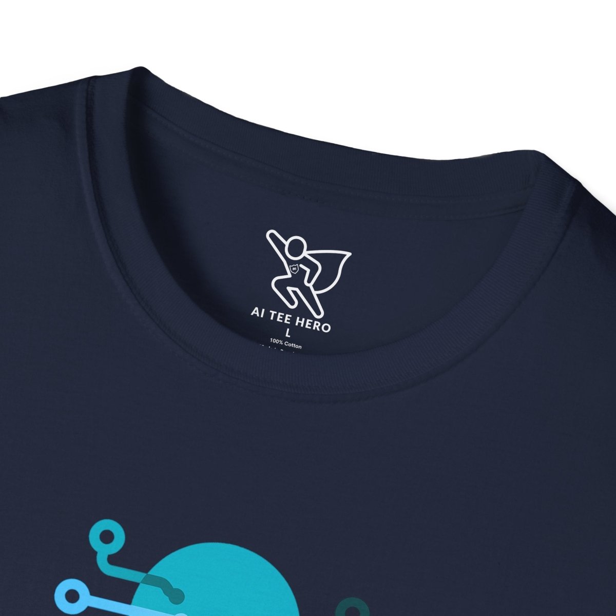 "Idea.exe Running" Tech - Inspired Unisex Softstyle T-Shirt, Geek Humor Tee, Casual Everyday Wear, Gift for Programmers, Unique Tech Gifts, Funny Coding Shirt CW - 1 Teal - AI Tee Hero