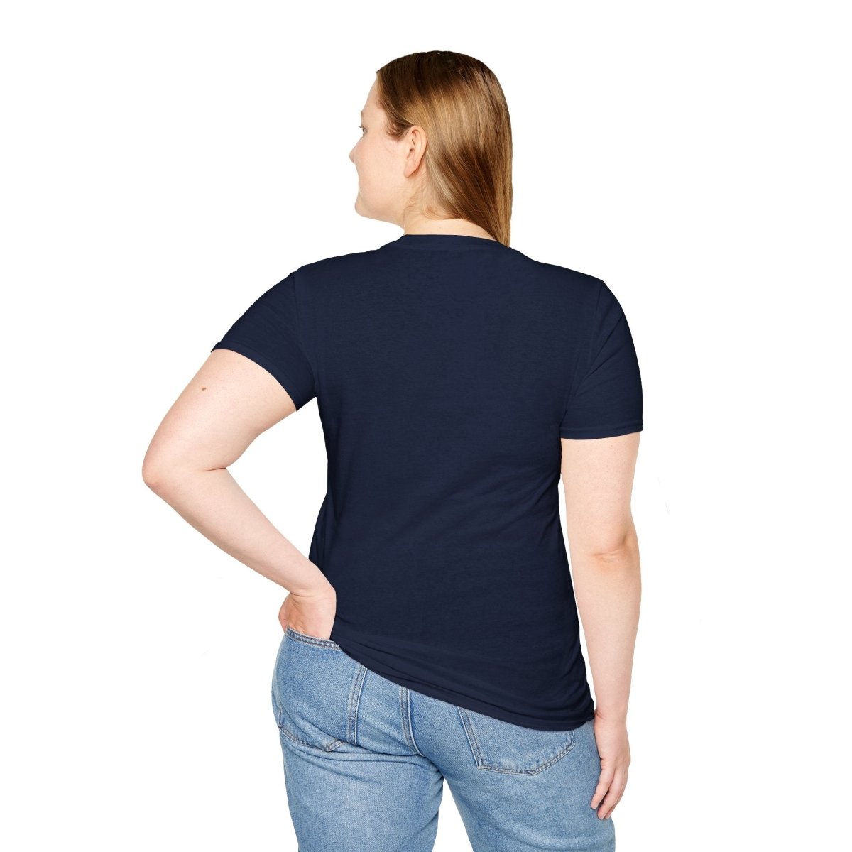 "Light the Calm" Unisex Softstyle Tee, Wellness Apparel, Cozy Gift, Self - Care Shirt, Mindfulness Clothing, Hopeful Message Tee - MINDSet Collection - AI Tee Hero