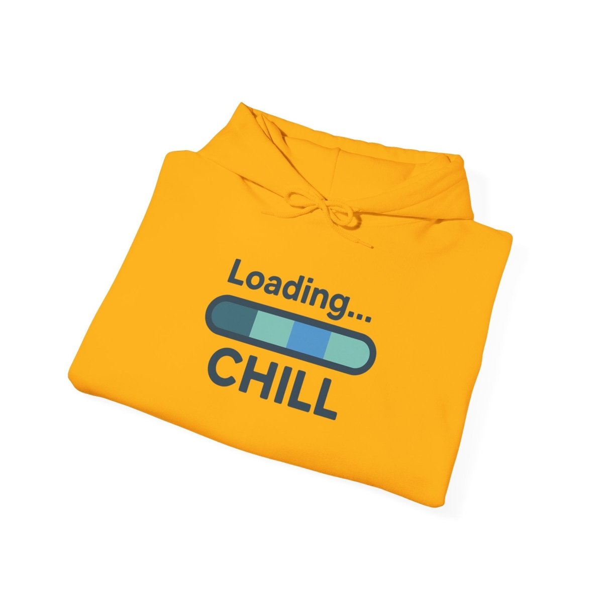 "Loading Chill" Unisex Hoodie, Cozy Sweatshirt for Relaxation, Perfect for Gifts, Chill Vibes, Casual Wear - AI Tee Hero