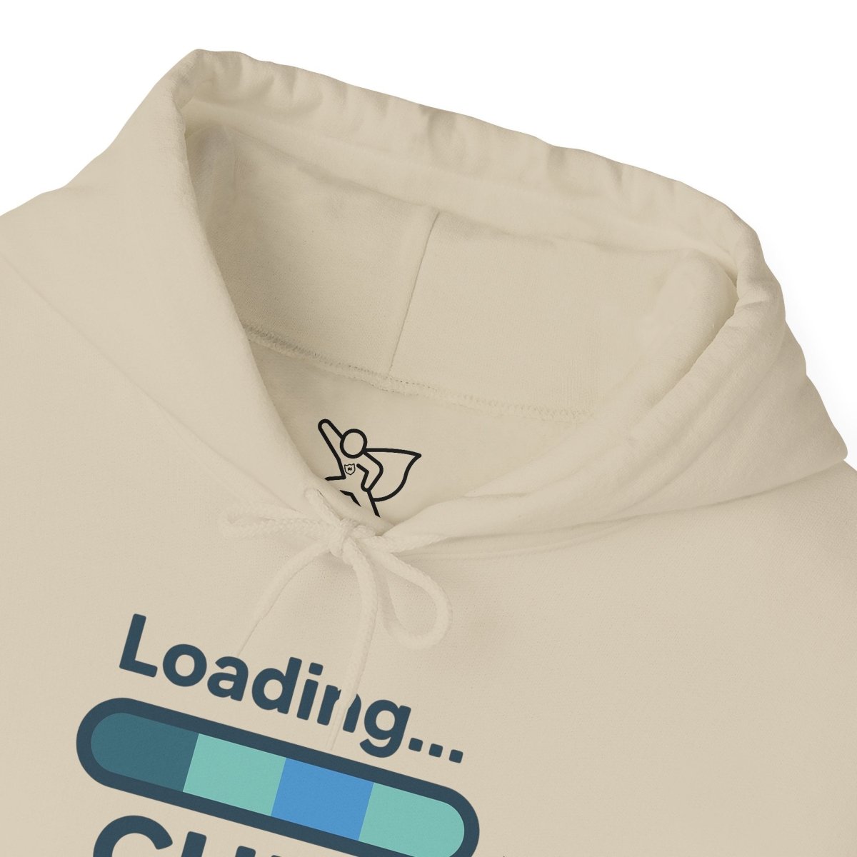 "Loading Chill" Unisex Hoodie, Cozy Sweatshirt for Relaxation, Perfect for Gifts, Chill Vibes, Casual Wear - AI Tee Hero