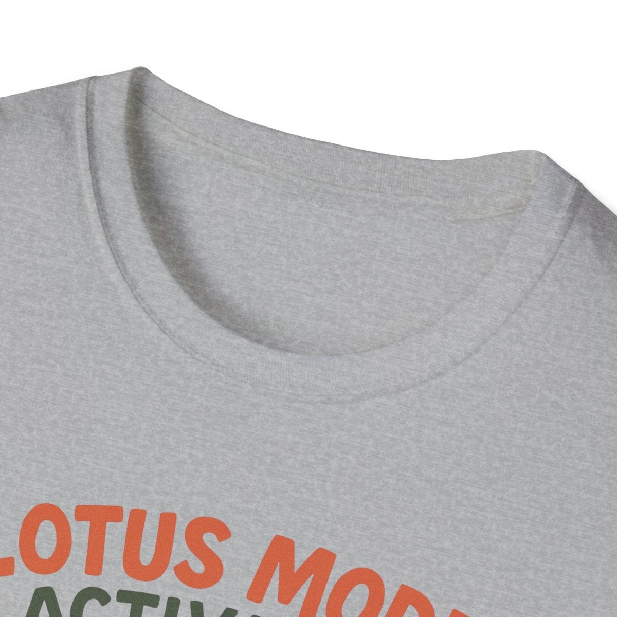 "Lotus Mode Activated" Yoga Wear, Meditation Shirt, Inspirational Tee, Softstyle Unisex Top, Unique Gift for Yogis - MINDSet Collection - AI Tee Hero