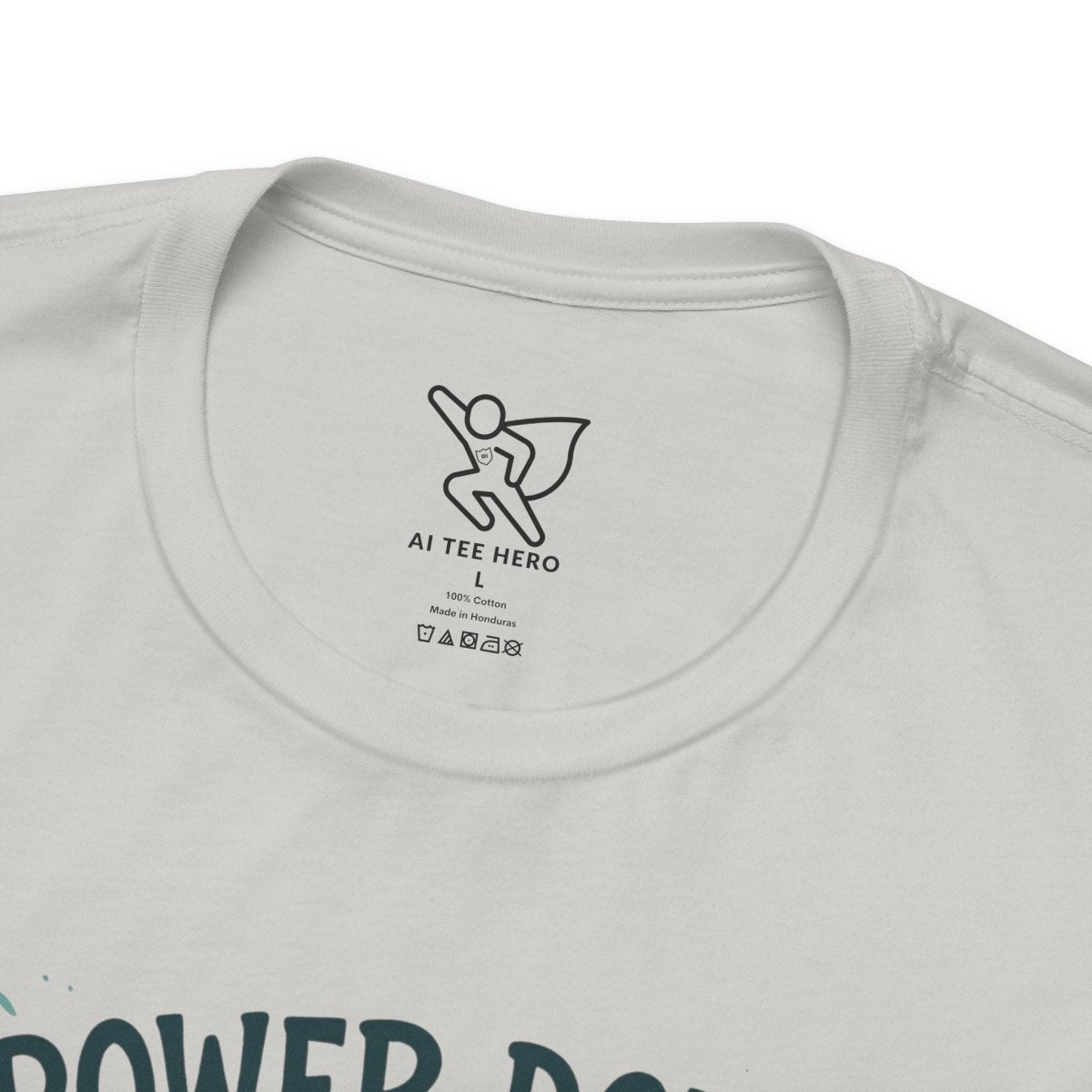 "Power Down, Find Peace" Relaxation - Themed Unisex Tee, Casual Wear, Self - Care Gift, Relaxation Shirt, Comfort Tee - MINDSet Collection - AI Tee Hero