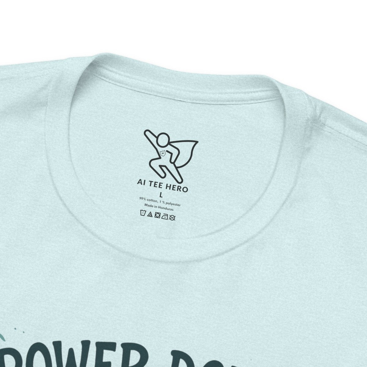 "Power Down, Find Peace" Relaxation - Themed Unisex Tee, Casual Wear, Self - Care Gift, Relaxation Shirt, Comfort Tee - MINDSet Collection - AI Tee Hero
