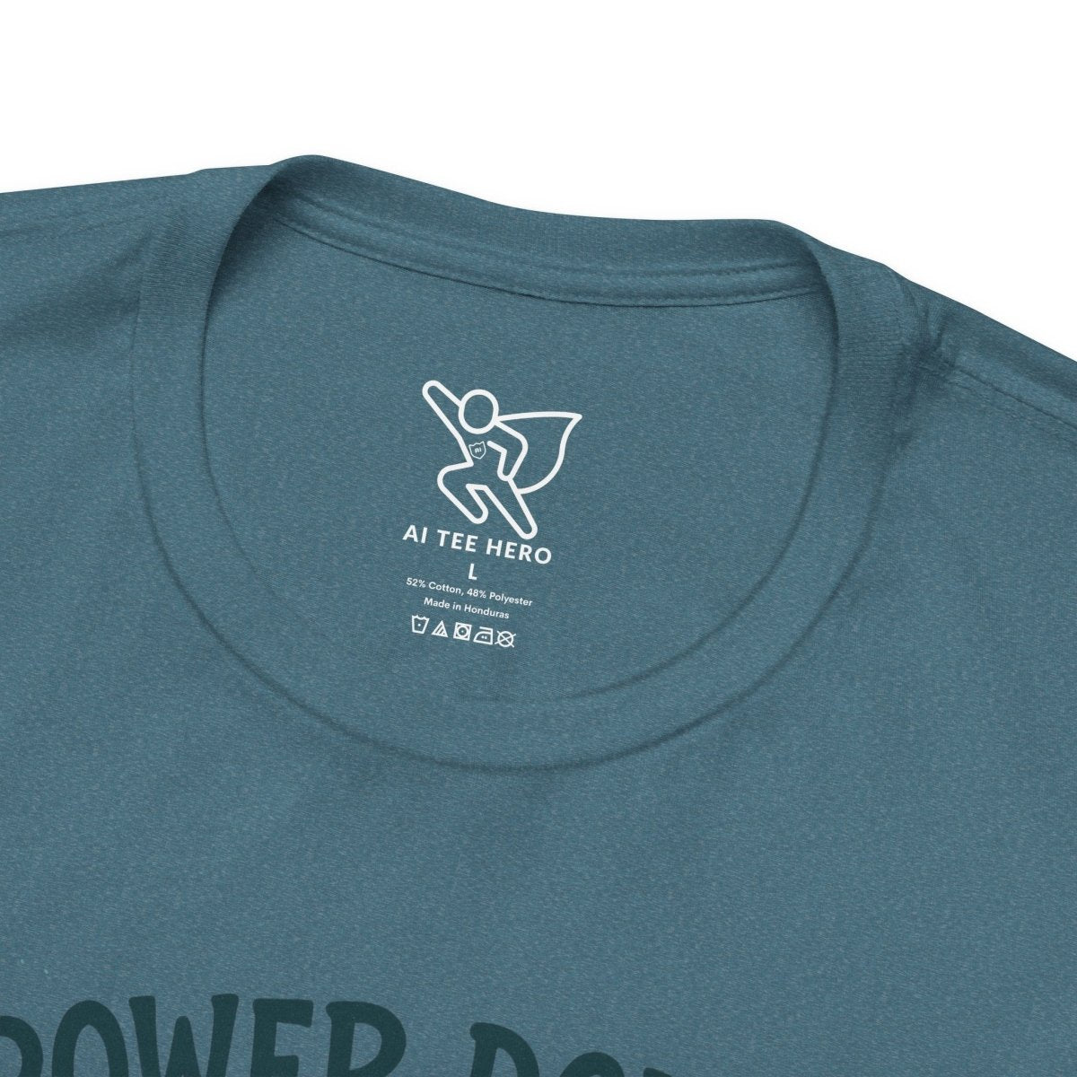 "Power Down, Find Peace" Relaxation - Themed Unisex Tee, Casual Wear, Self - Care Gift, Relaxation Shirt, Comfort Tee - MINDSet Collection - AI Tee Hero